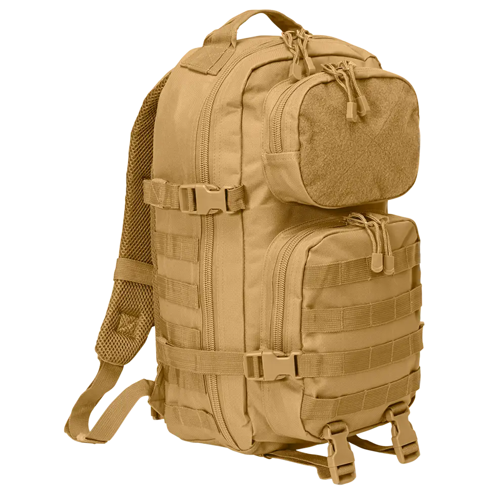 US Cooper Patch backpack featuring MOLLE system, padded straps, and spacious design.