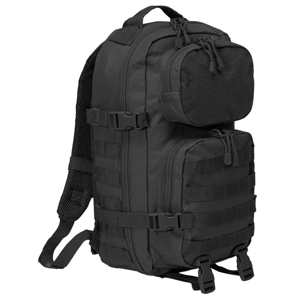 US Cooper Patch backpack featuring MOLLE system, padded straps, and spacious design.