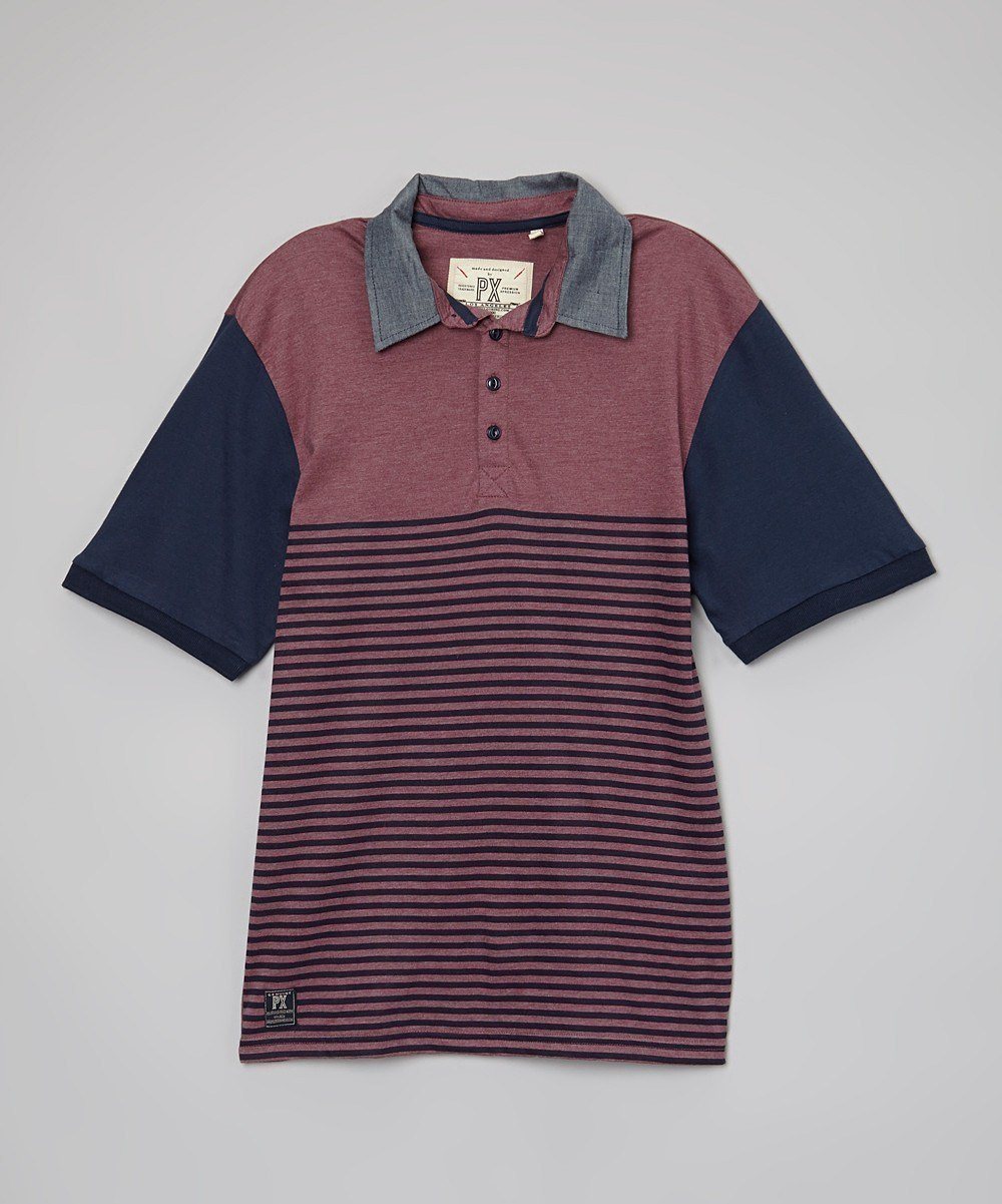 Zane Polo for Boys in soft hues, showcasing modern design and comfortable fabric.