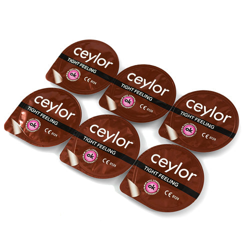 Five Ceylor Tight Feeling condoms.