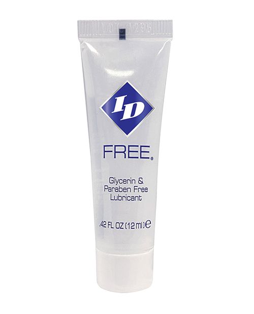 ID Free Water-Based lubricant bottle with a sleek design, showcasing its gentle and safe formula for intimate use.