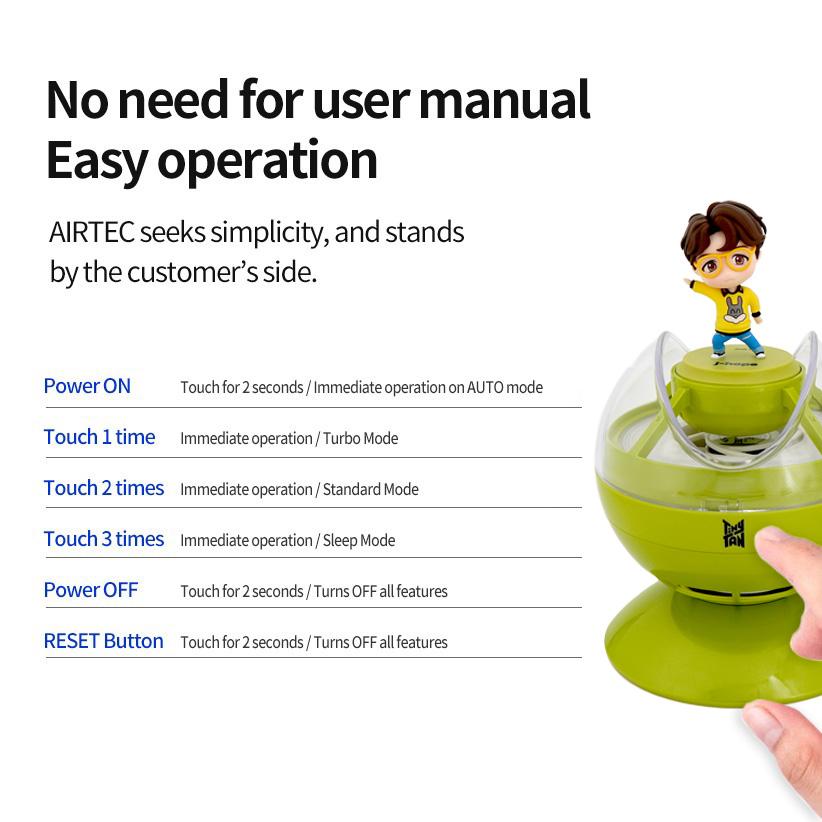 Easy operation device instructions diagram.