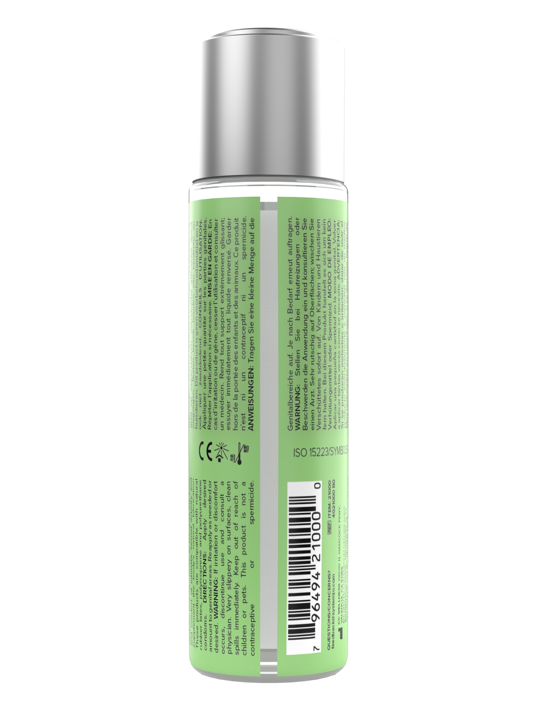 JO Cocktails Mojito Flavored Lube 2 fl oz bottle with refreshing Mojito flavor, perfect for enhancing intimate experiences.