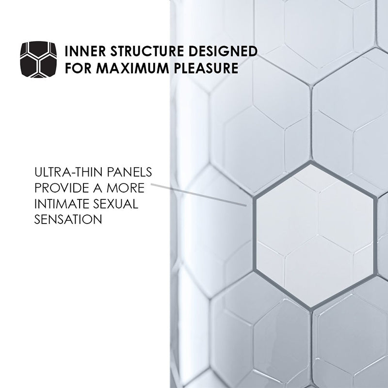 Lelo Hex Original Box 12 condoms featuring hexagonal structure for enhanced sensitivity and pleasure.