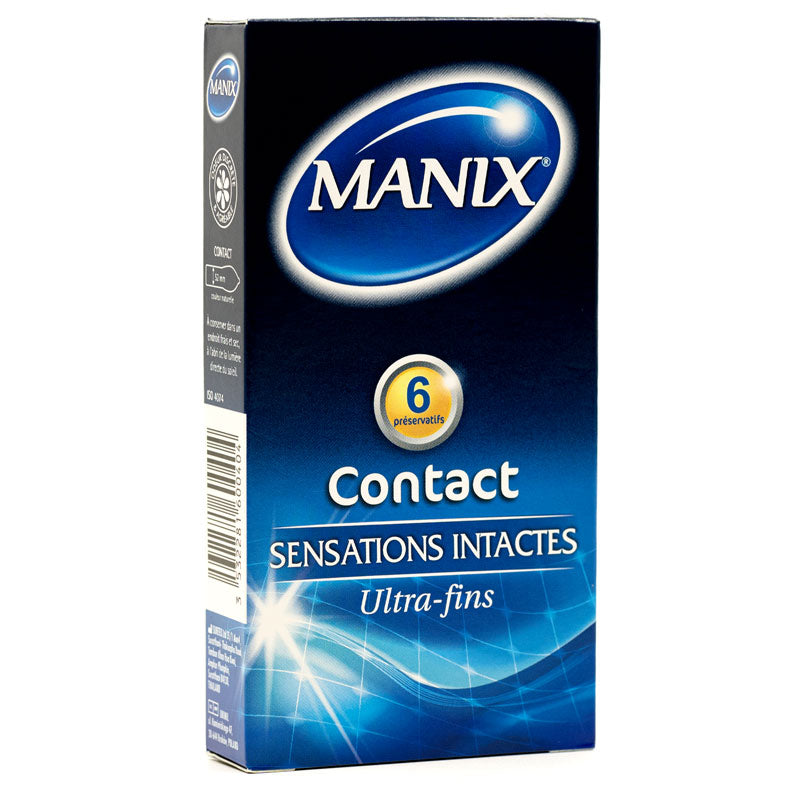 Mates Contact Ultra-fins Box 6 featuring smooth latex condoms designed for ultimate pleasure and comfort.