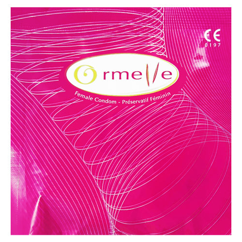 Ormelle Female Condoms Box of 10, featuring high-quality natural rubber condoms designed for enhanced pleasure and protection.