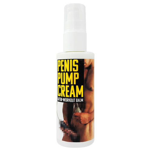 Lubry Penis Pump Cream 100ml bottle with a sleek design, showcasing its moisturizing and enhancing properties for male enhancement.