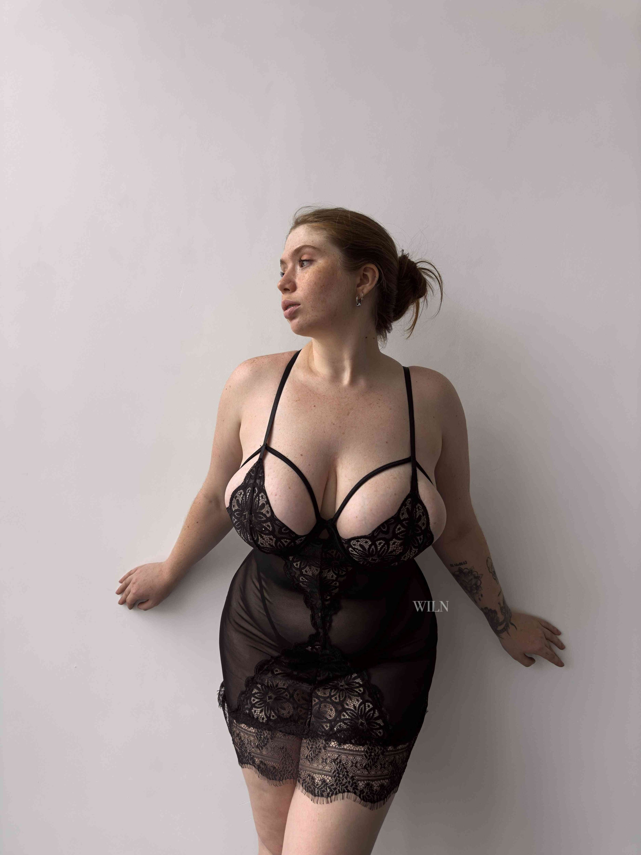 POSITION Erotic Lingerie Set featuring a transparent mesh dress and matching thong, designed to accentuate curves and enhance confidence.