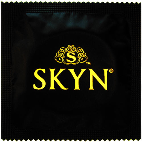 SKYN Original Box 40 condoms featuring non-latex material, ultra-soft texture, and lubricated design for enhanced comfort.