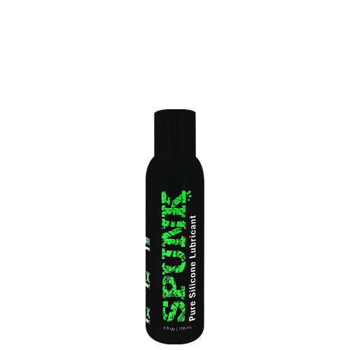 Spunk Pure Silicone Lubricant bottle with a sleek design, showcasing its high-quality silicone-based formula for enhanced intimacy.