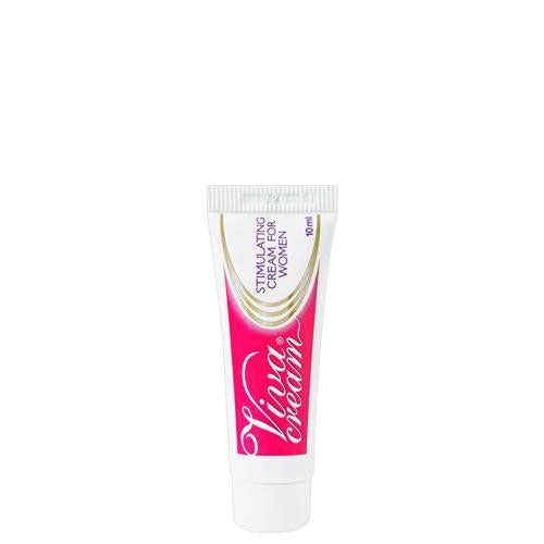 Swiss Navy Viva Stimulating Cream Tube with a clear gel formula designed for enhancing female arousal.