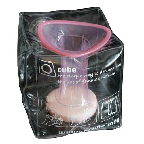 VA W.O.W Female Condoms in packaging, showcasing their thin and smooth design for enhanced sensitivity and protection.