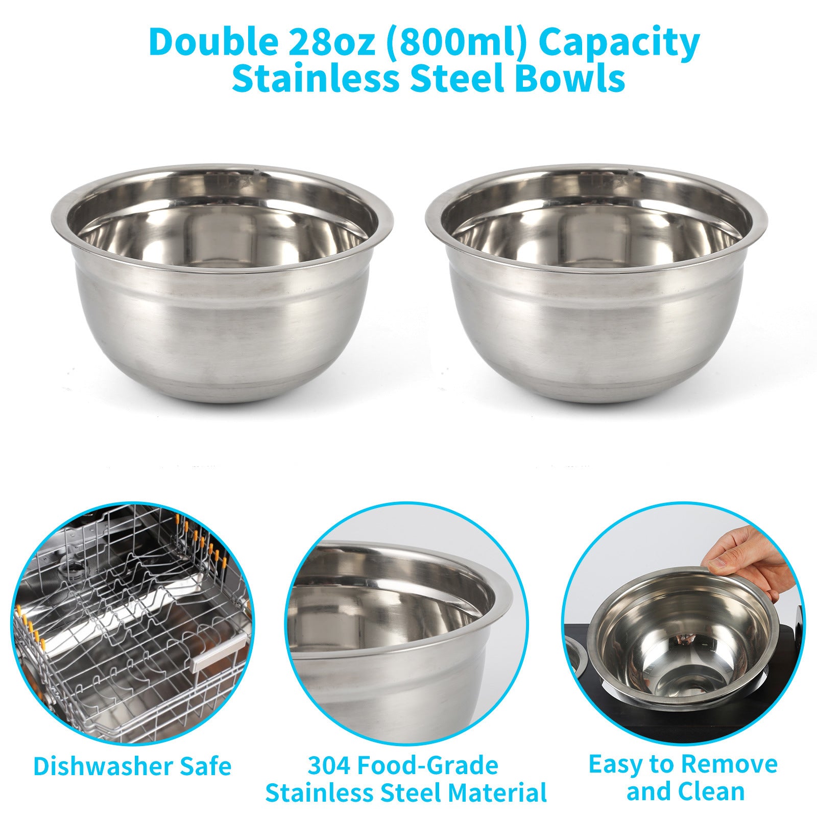 Elevated dog bowls made of solid wood and stainless steel, adjustable heights for medium to large dogs, promoting healthy eating.