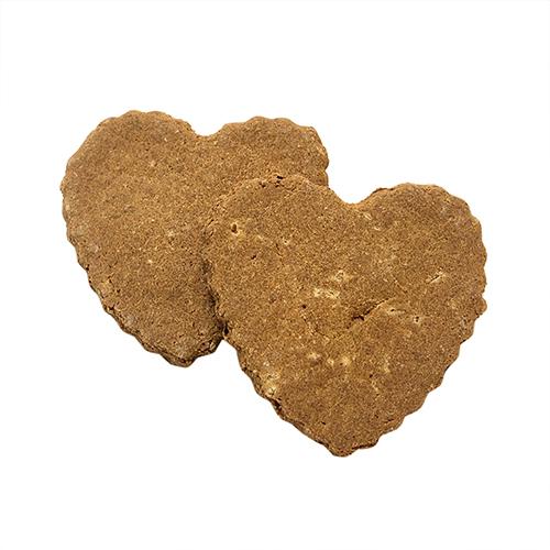 A box of Pizza Crust treats for pets, featuring a new less breakable shape, made with wholesome ingredients like parmesan and tomato.