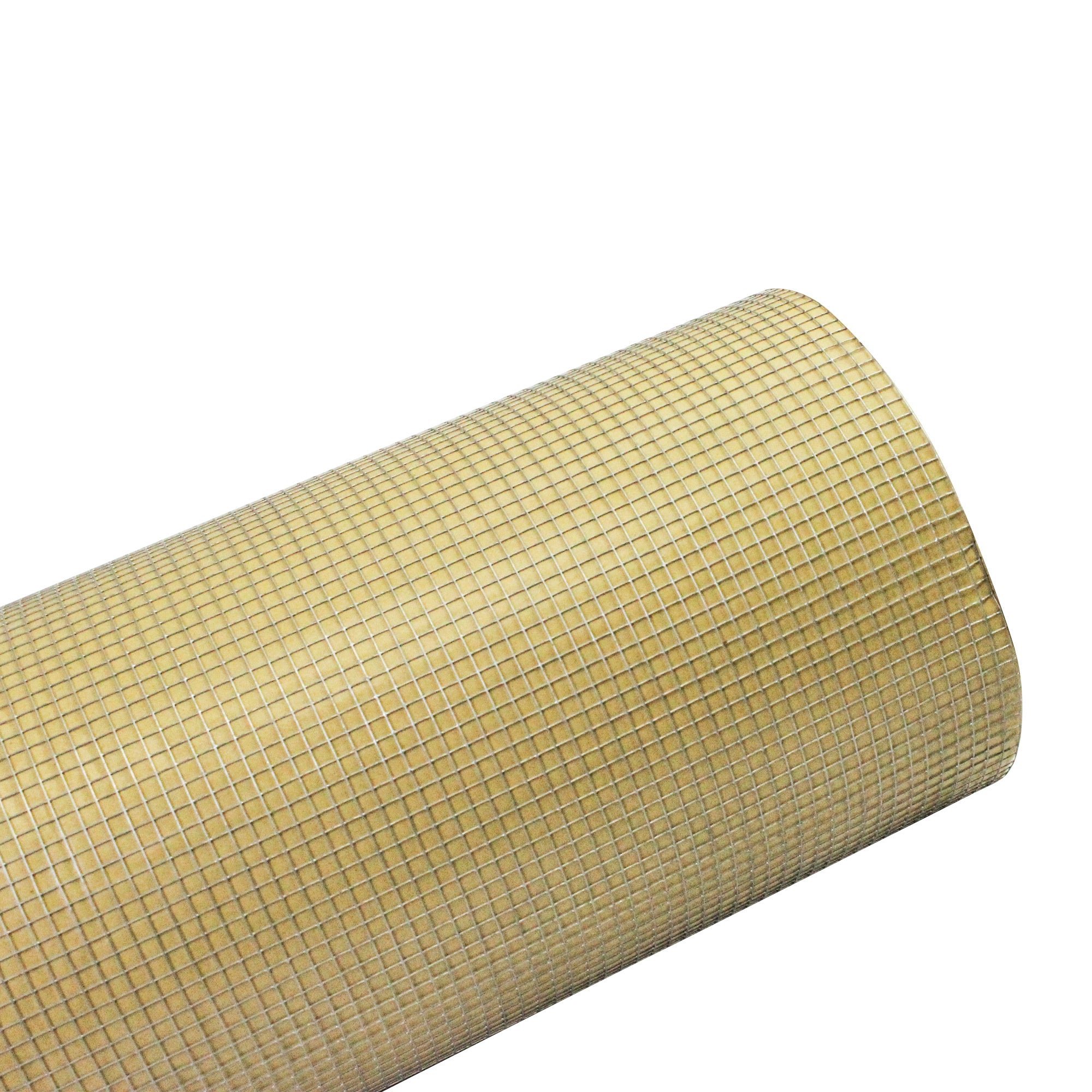 36inx100ft 1/4 in 23 Gauge hardware cloth roll, showcasing its galvanized steel mesh design for fencing and gardening applications.