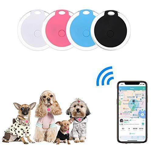 Bluetooth 4.0 Smart positioning anti-loss device in a sleek design, ideal for tracking pets, keys, and wallets.