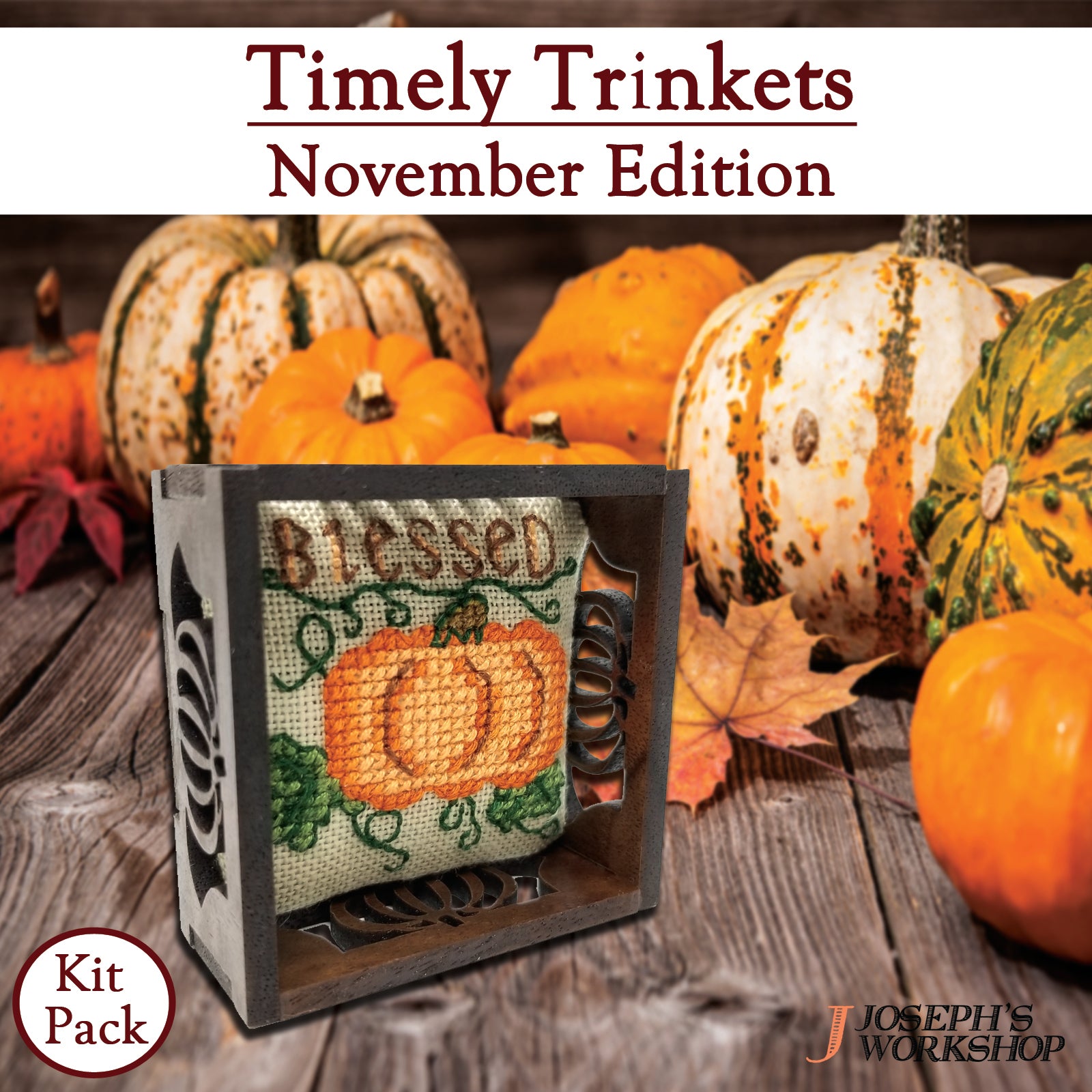 Timely Trinkets collection featuring 12 unique designs by Suzzanne Brakefield, showcasing vibrant patterns and quality materials.