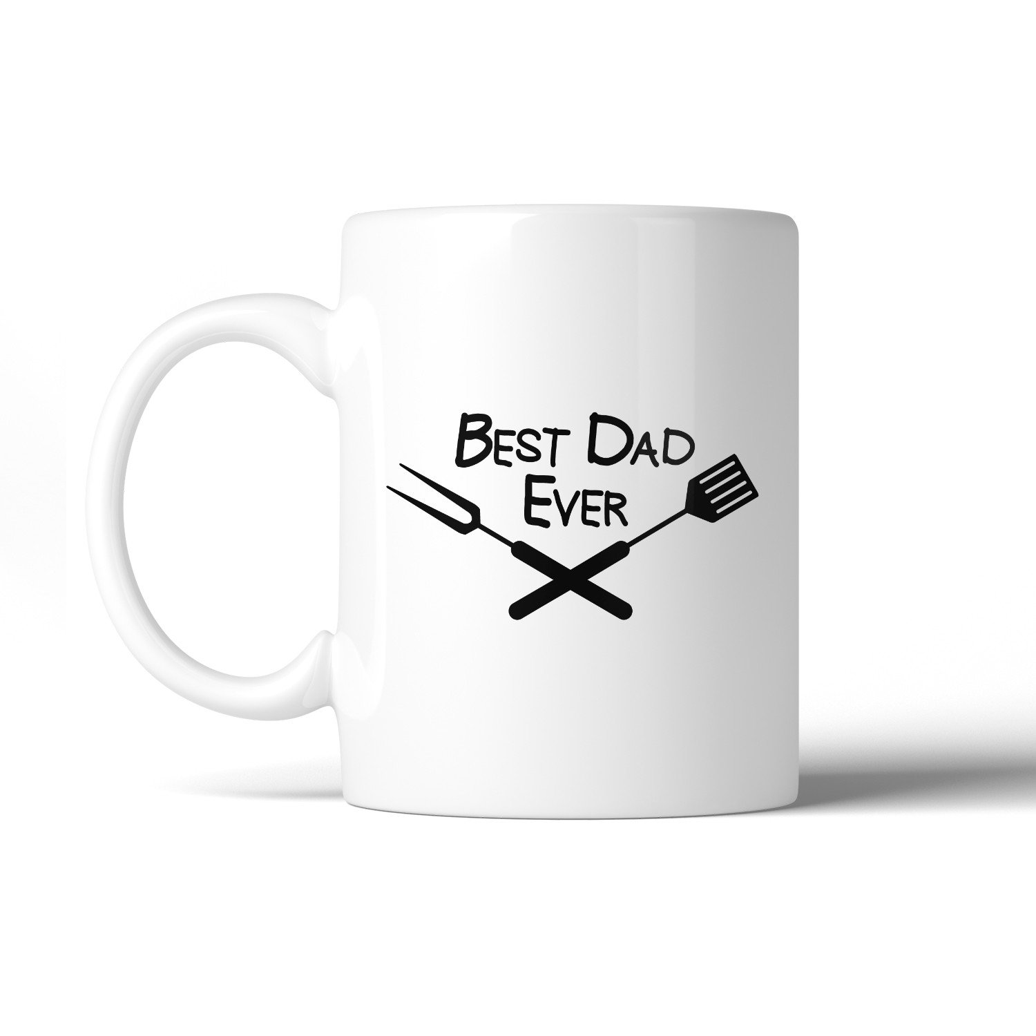 Best BBQ Dad Unique Father's Day Ceramic Mug, 11oz, featuring a charming BBQ design, perfect for coffee lovers.