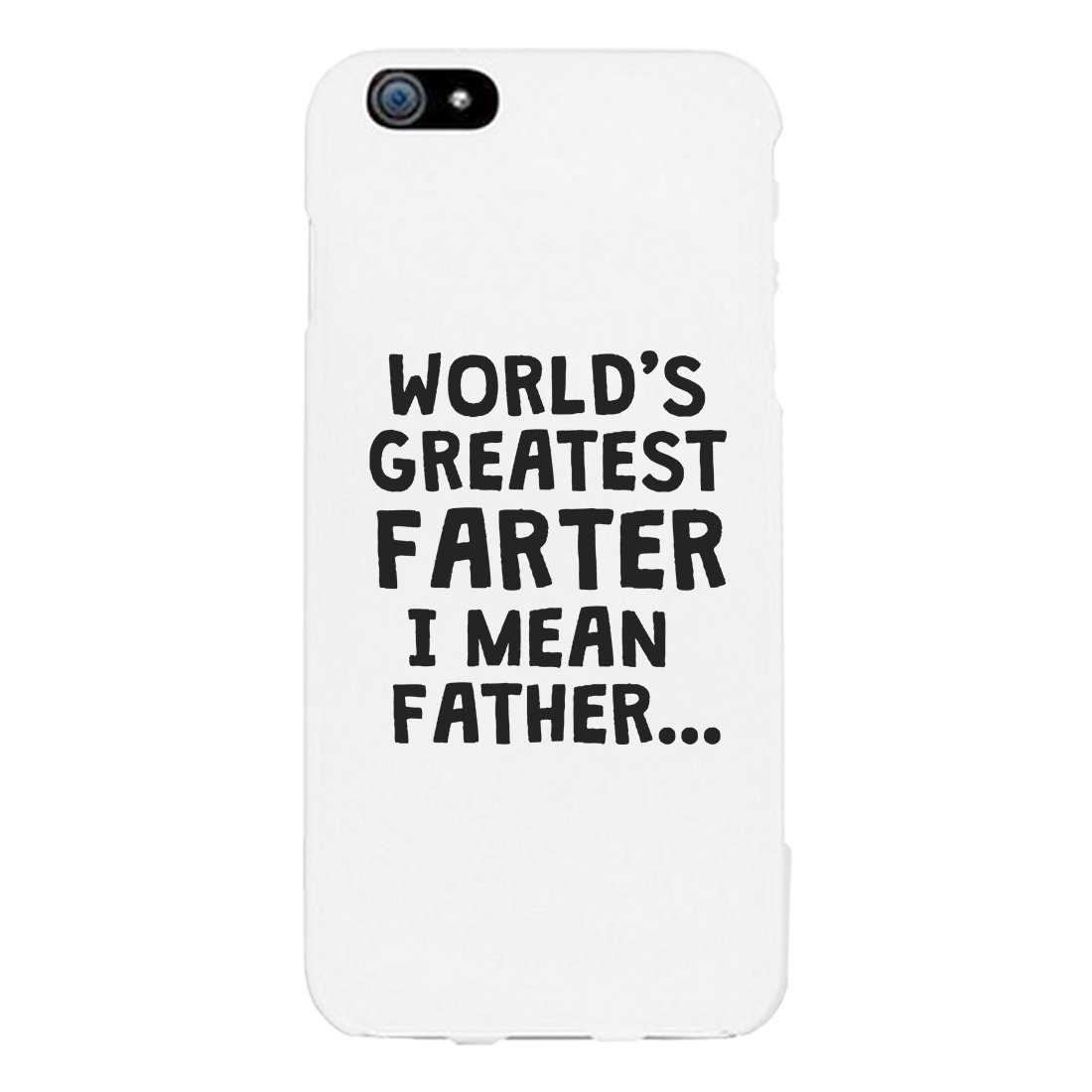 Farter I Mean Father Case featuring a humorous design for Father's Day, made of durable hard plastic with a scratch-resistant coating.