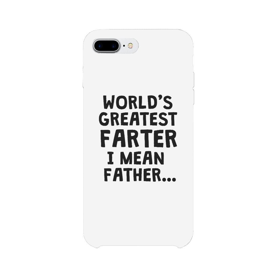 Farter I Mean Father Case featuring a humorous design for Father's Day, made of durable hard plastic with a scratch-resistant coating.