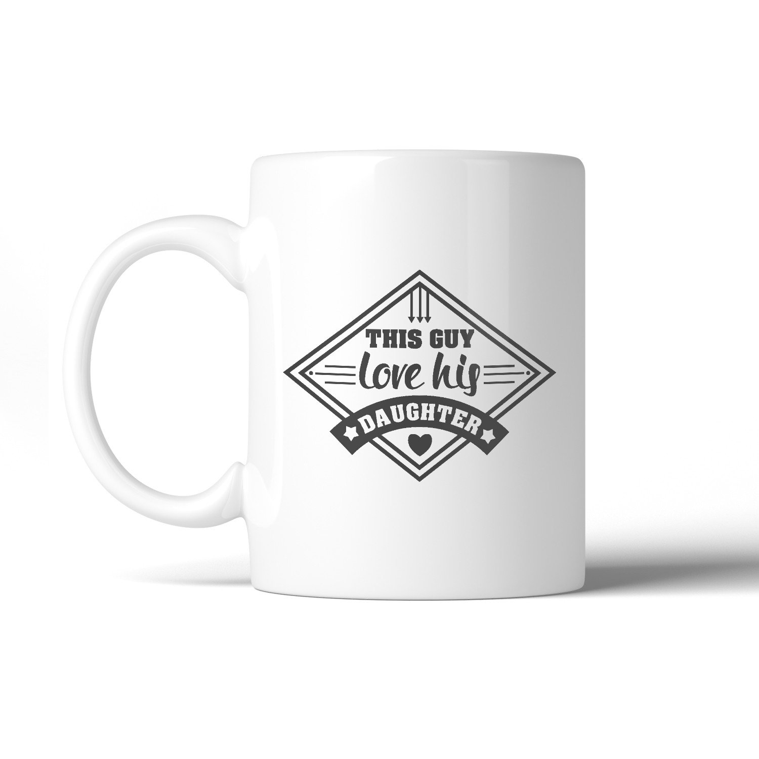 Main This Guy Love His Daughter 11oz Coffee Mug Unique image