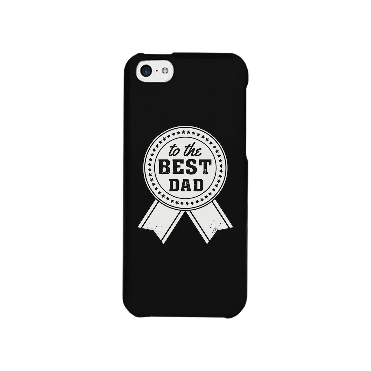 To The Best Dad Black Phone Case featuring a stylish design with anti-slip grip, perfect for Father's Day gifts.