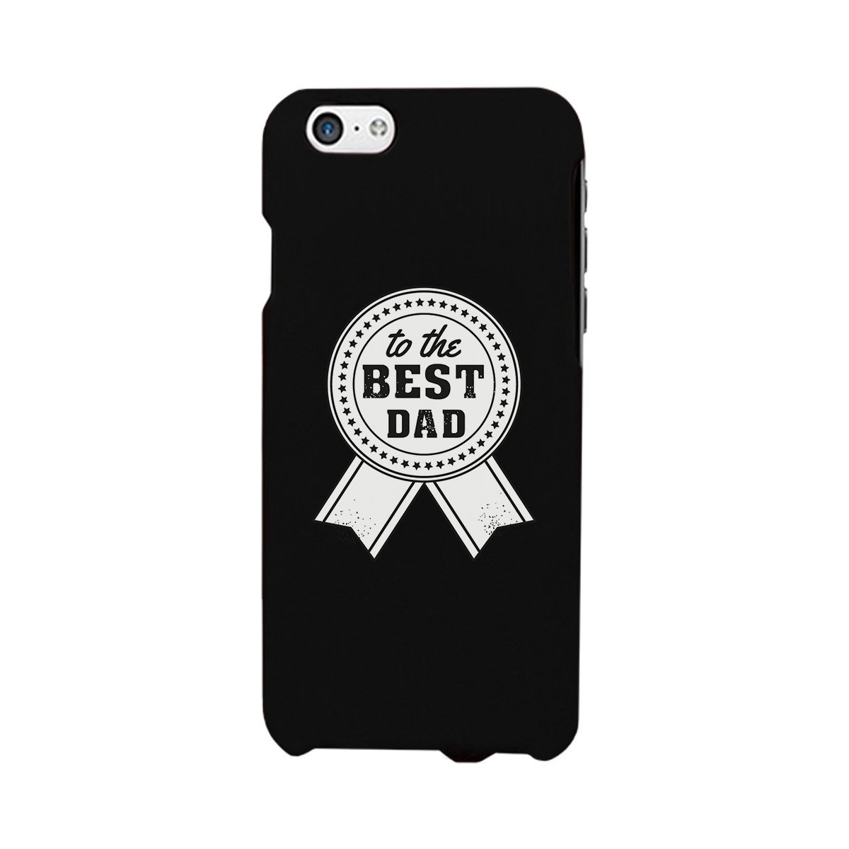 To The Best Dad Black Phone Case featuring a stylish design with anti-slip grip, perfect for Father's Day gifts.