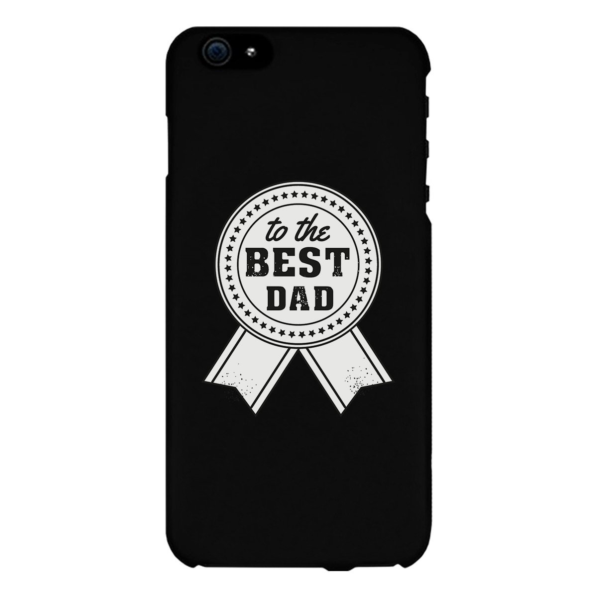 To The Best Dad Black Phone Case featuring a stylish design with anti-slip grip, perfect for Father's Day gifts.