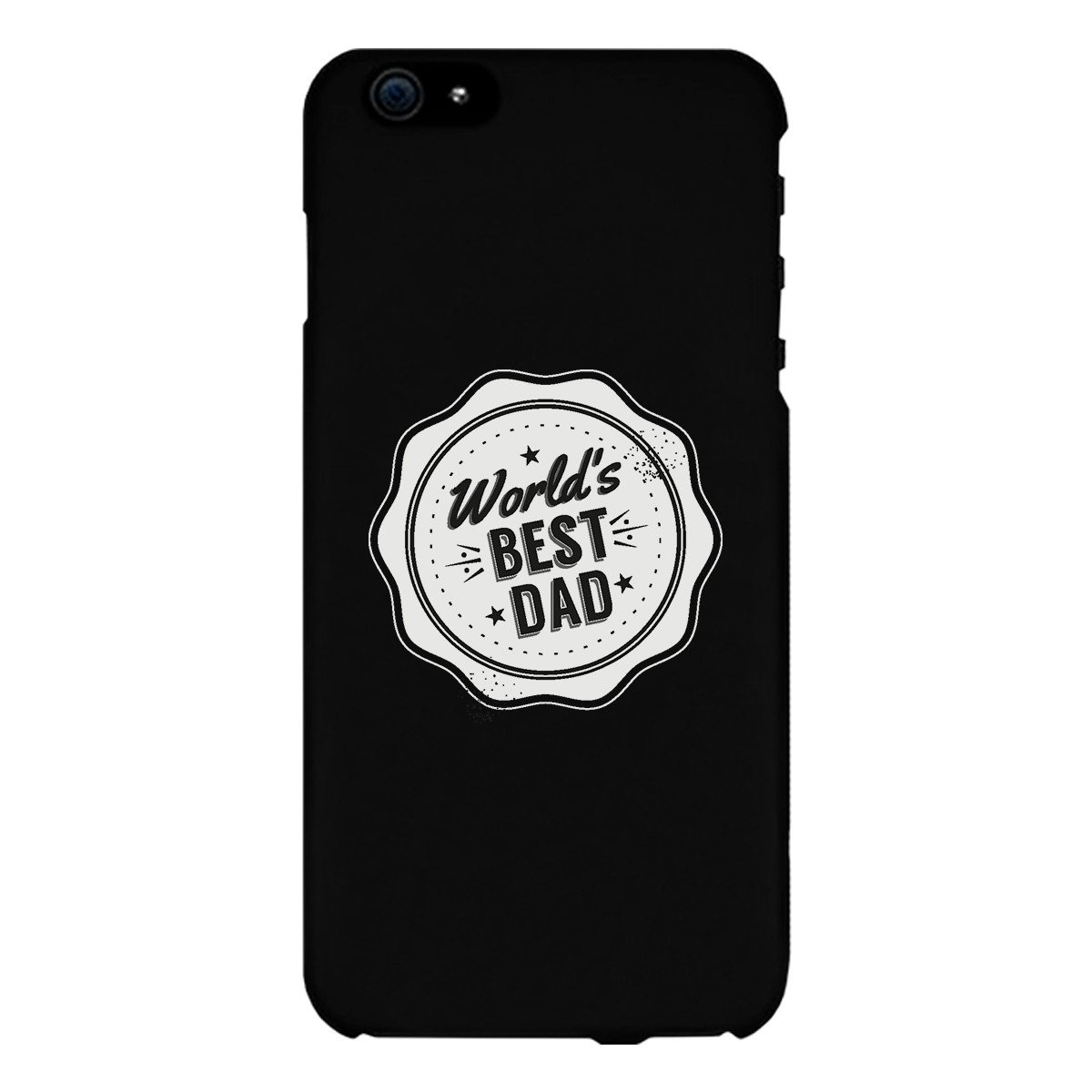 World's Best Dad Black Phone Case featuring a stylish design with anti-slip grip, perfect for Father's Day gifts.