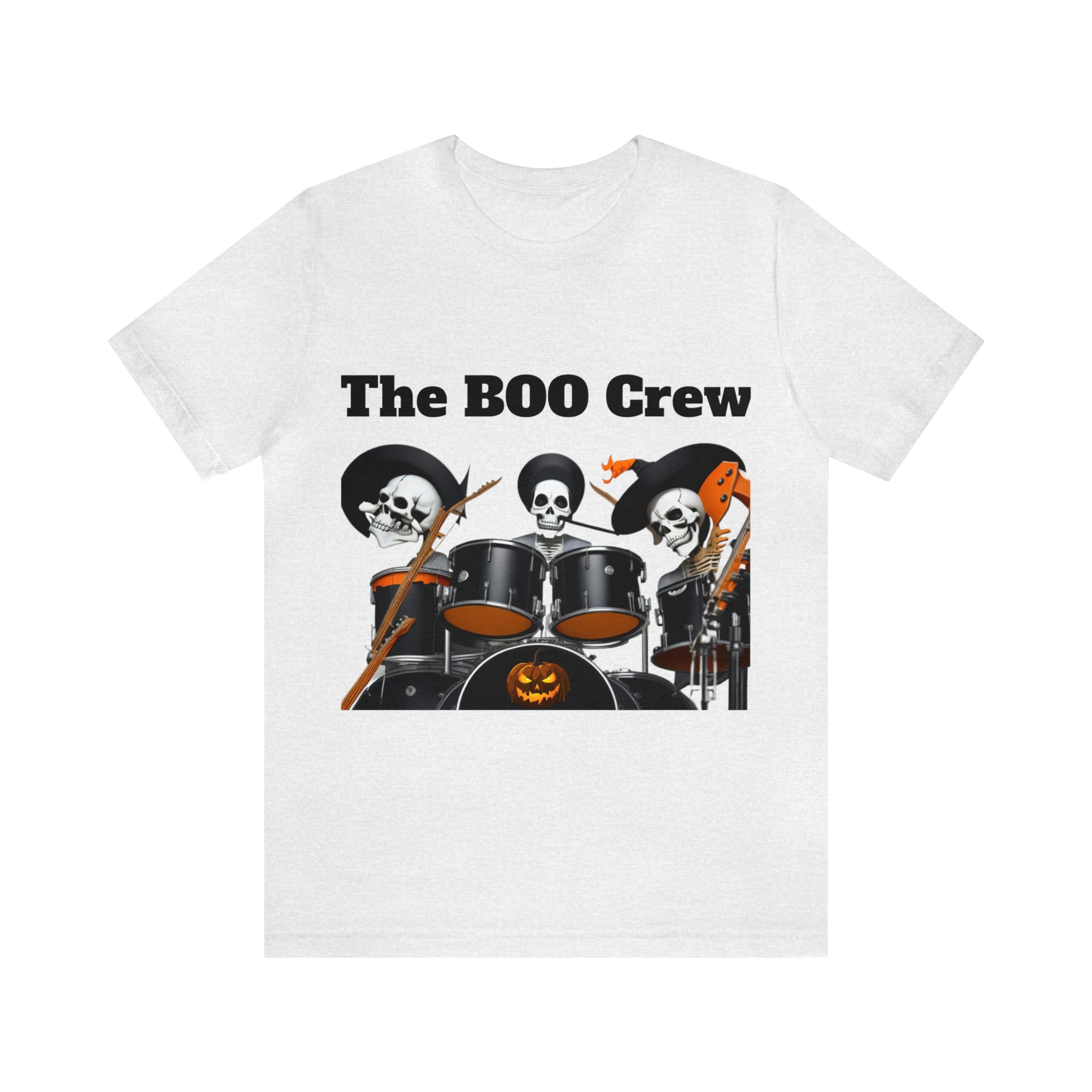 Main Halloween Boo Crew Skeletons Rock Band Unisex Jersey Short Sleeve Men' image