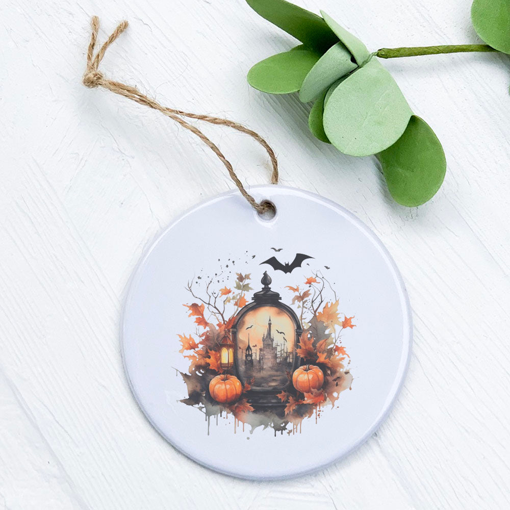 Main Haunted House Scene - Ornament image