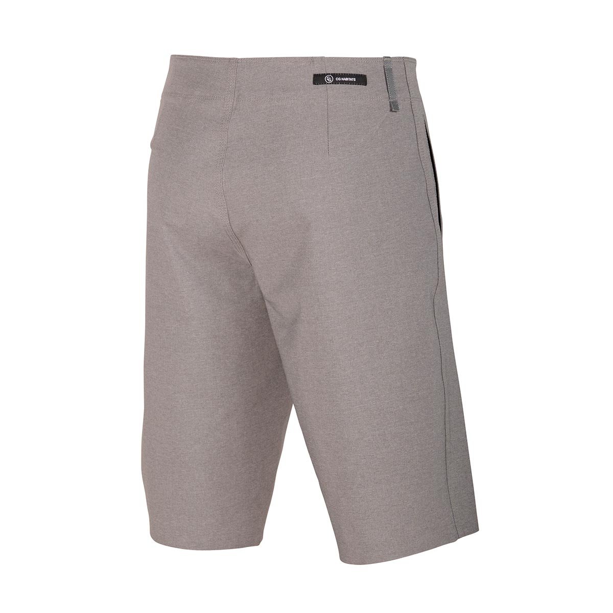 A pair of 301 Fit Standard Fit Board Shorts showcasing a relaxed cut, tapered legs, and zippered pockets, designed for comfort and performance in water activities.