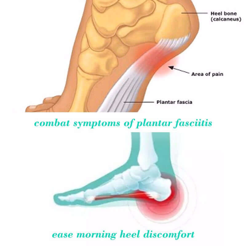 A pair of Anti-Fatigue Compression Socks designed for improved circulation and swelling relief, featuring a breathable fabric and targeted compression zones.