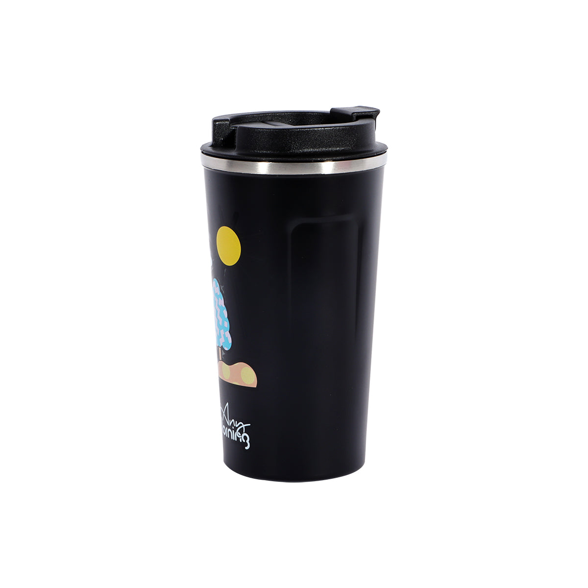 Any Morning Thermobecher Kaffee To Go 510ml aus Edelstahl mit doppelwandiger Vakuumisolierung, ideal für unterwegs.