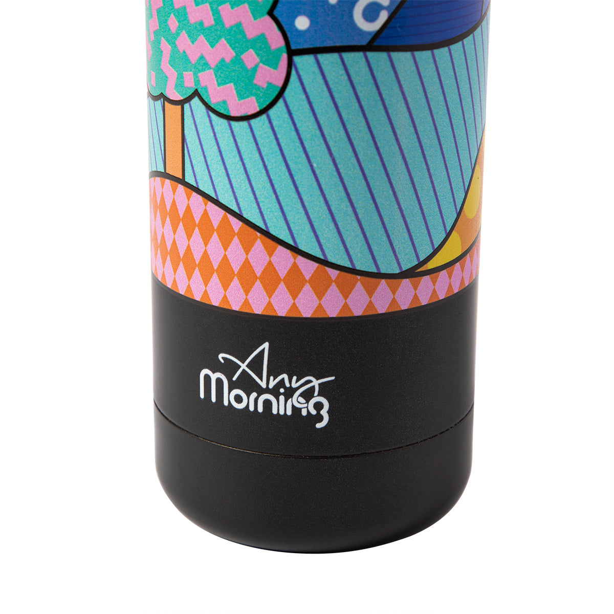 Any Morning Edelstahl Thermosflasche in elegantem Design, 600 ml, mit Schraubverschluss und großer Öffnung für einfaches Befüllen und Reinigen.