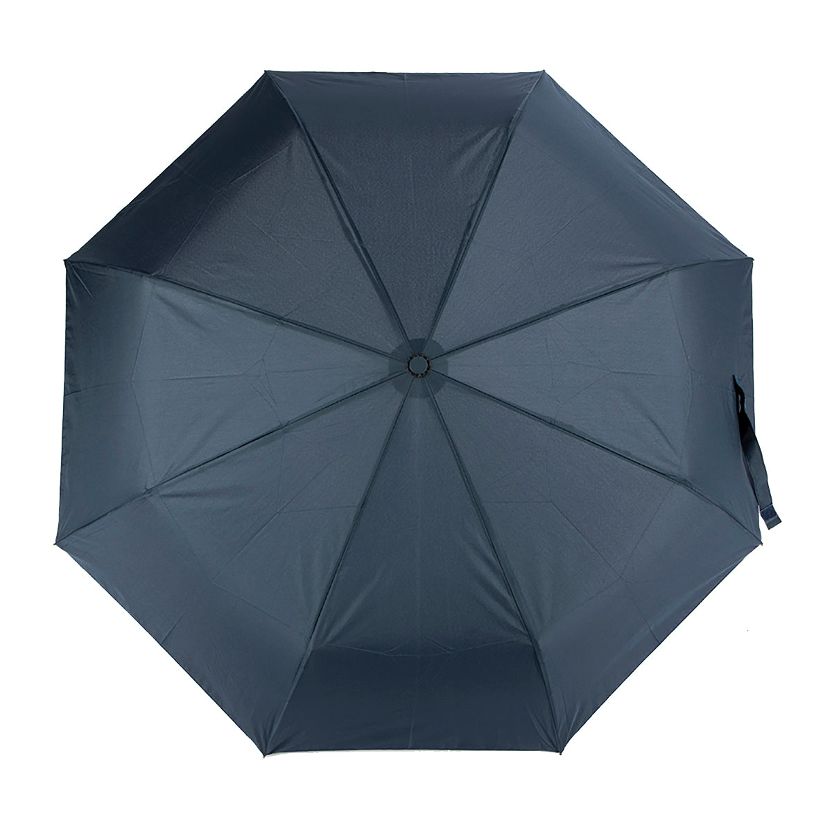 Biggbrella 01321-Q244B automatischer Regenschirm in modernem Design, geöffnet und bereit für den Einsatz.