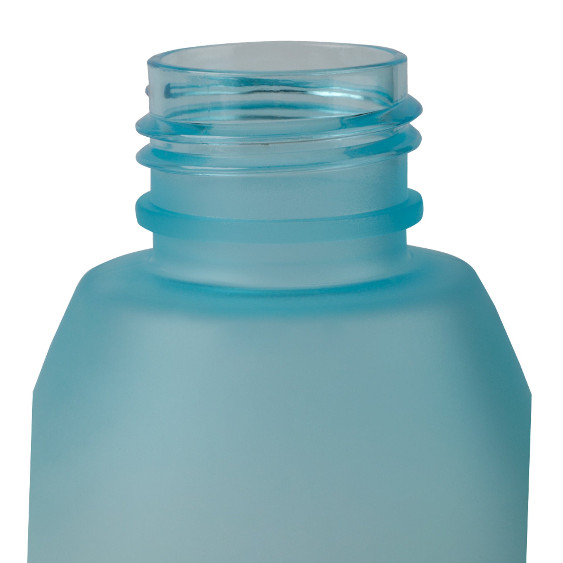 BiggYoga Karma Plastik Wasserflasche in ansprechendem Design, BPA-frei und umweltfreundlich, ideal für Sport und Alltag.