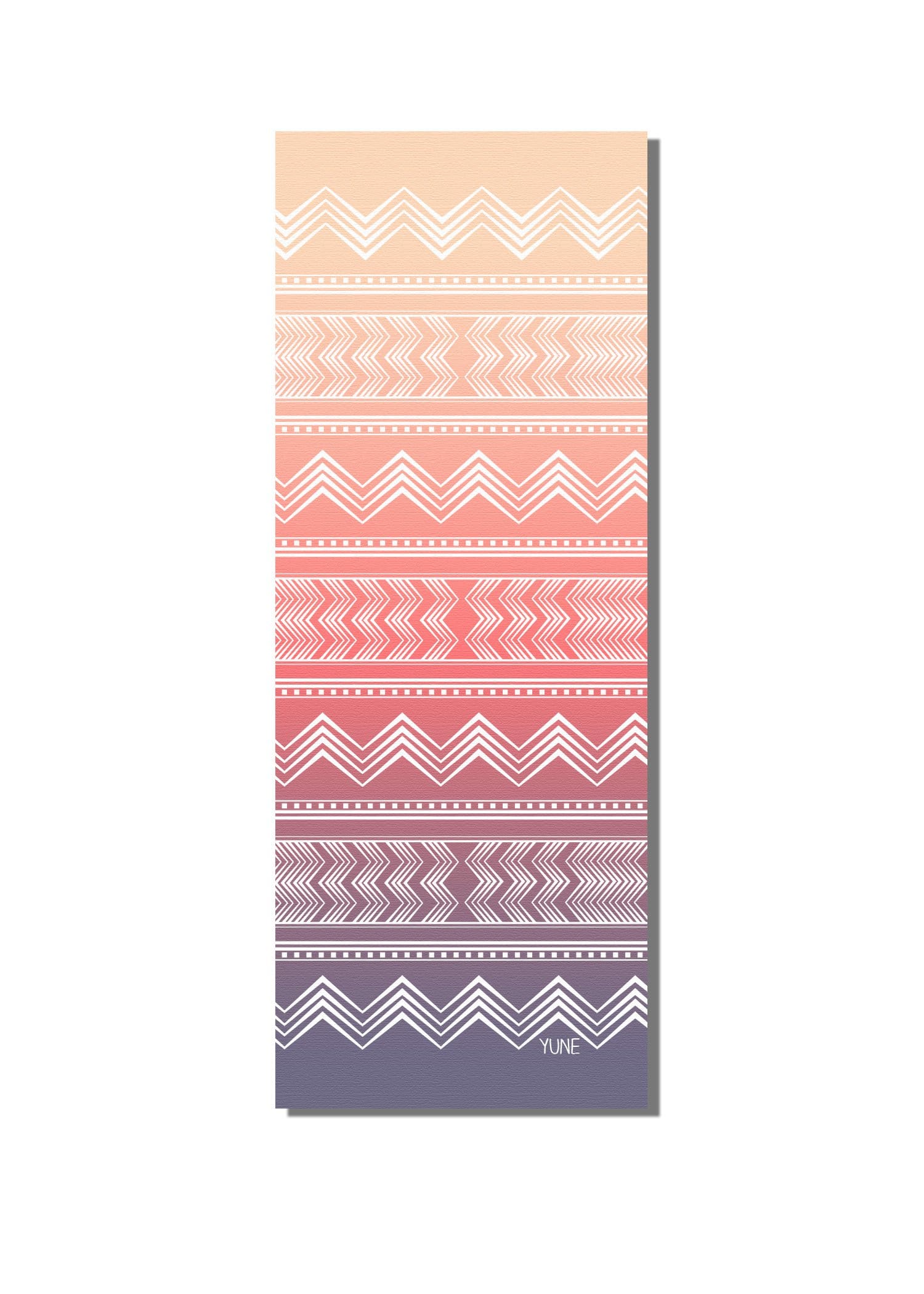 Cassady Trekk Travel Yoga Mat in vibrant design, showcasing its textured surface and eco-friendly materials.