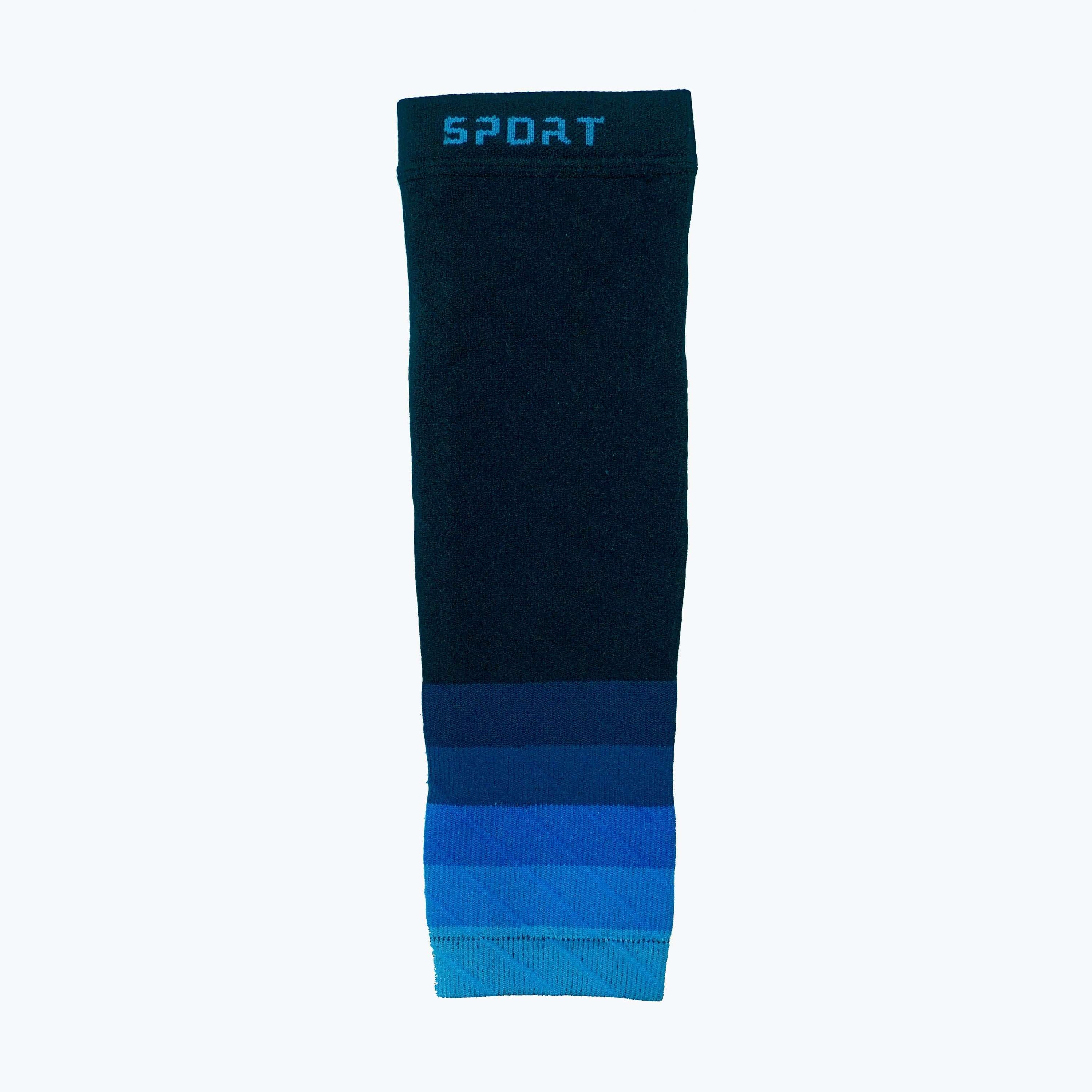 Endurance Compression Calf & Leg Sleeve designed for running and hiking, featuring gradient zoned compression panels for optimal support.