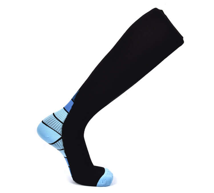 Endurance Compression Socks designed for running and hiking, featuring graduated compression technology and moisture-wicking fabric.