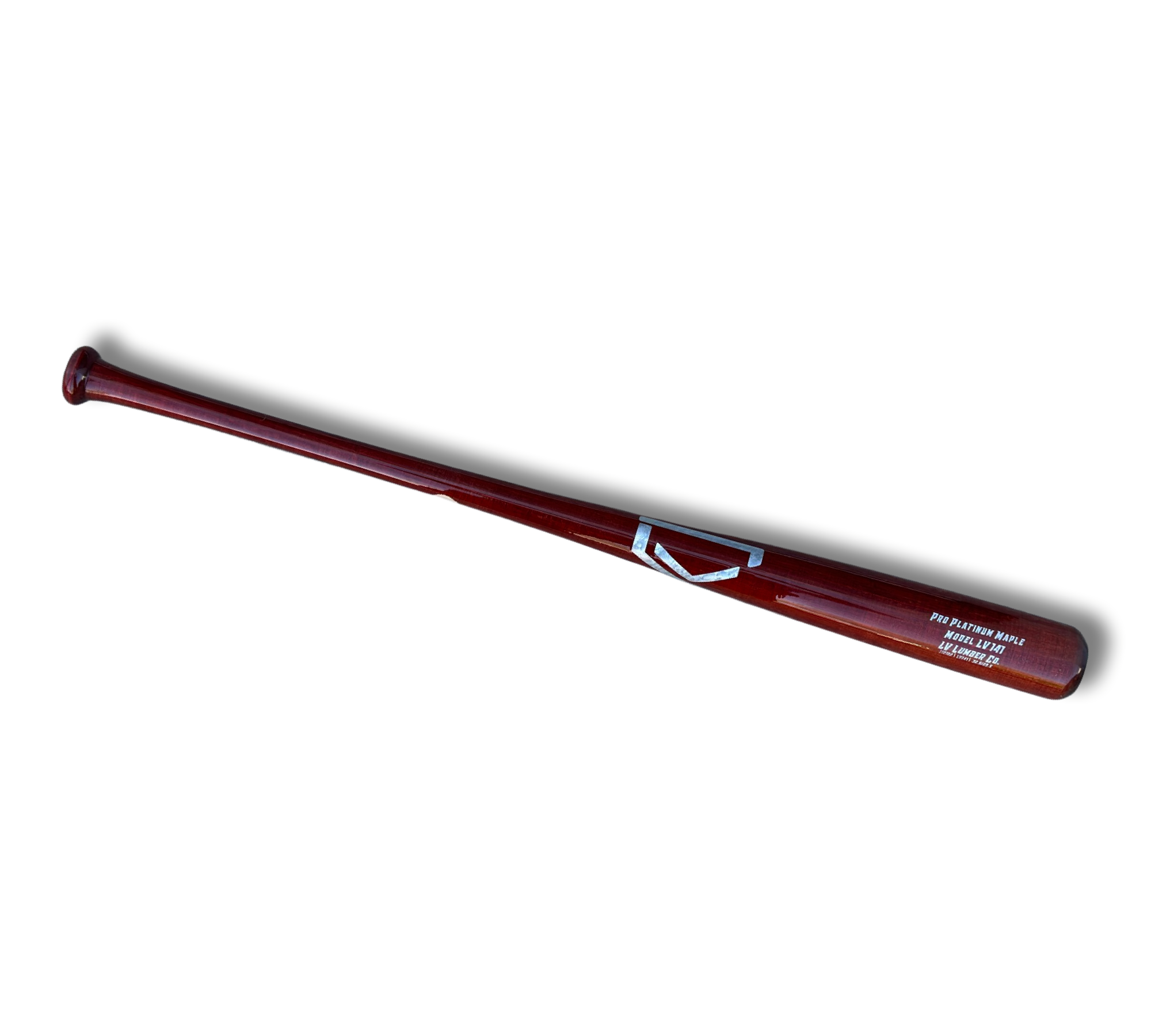 LV141 baseball bat made of maple wood with a traditional knob and balanced design, ideal for contact hitters.