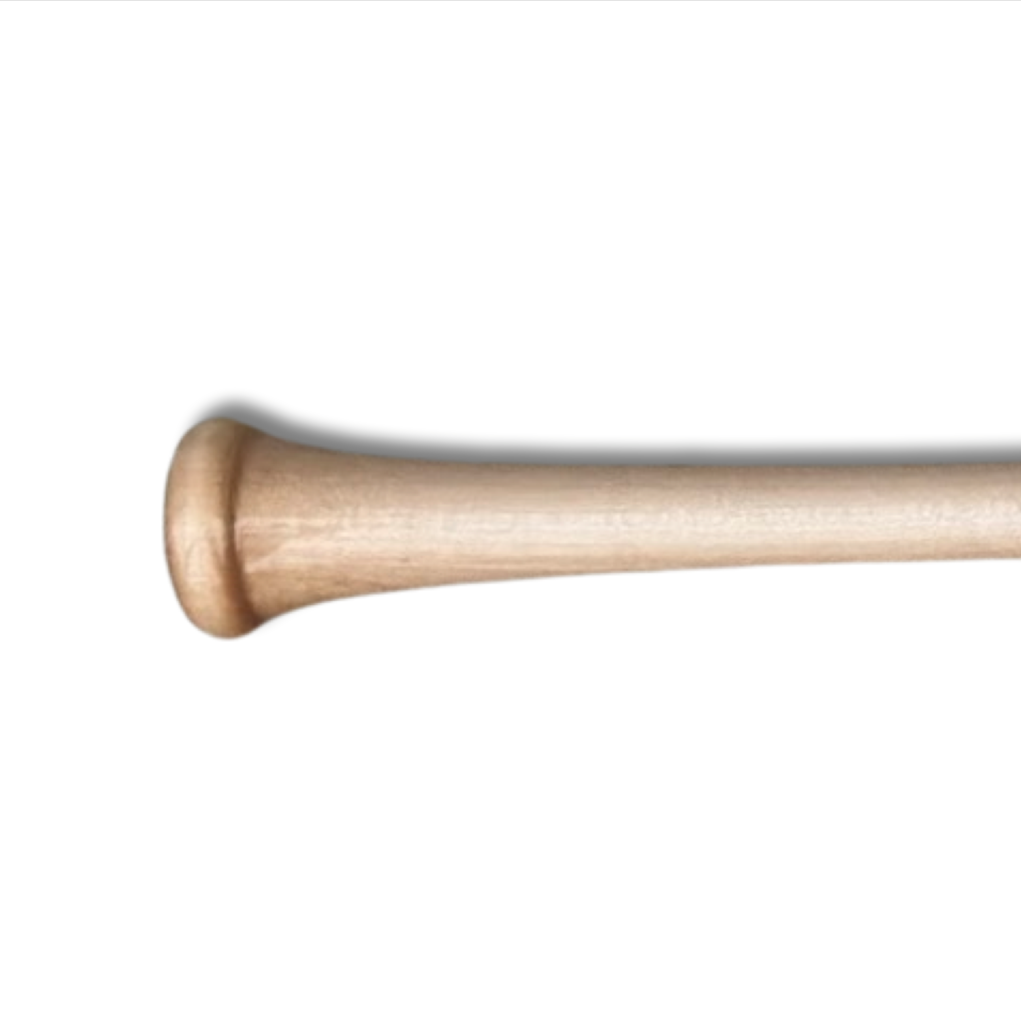 LV195 baseball bat made of maple wood with a tapered knob and medium barrel size, designed for gap-to-gap hitters.