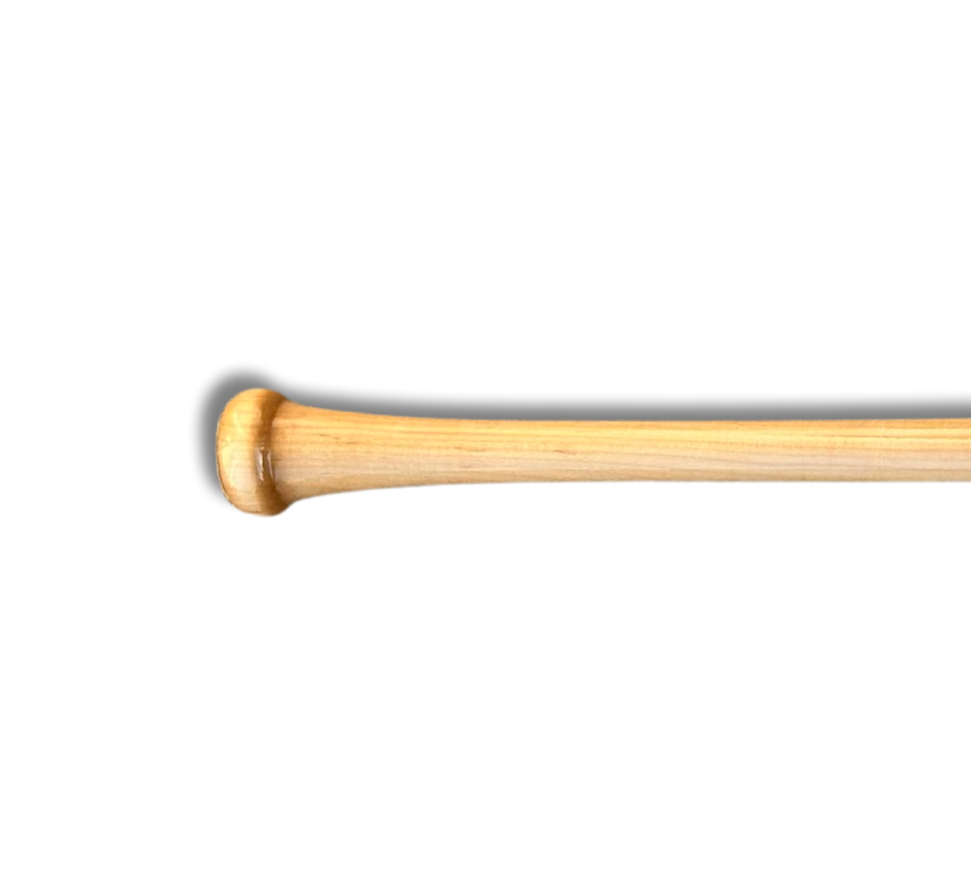 LV243 baseball bat made of maple wood with a traditional knob and thick barrel, designed for power hitters.