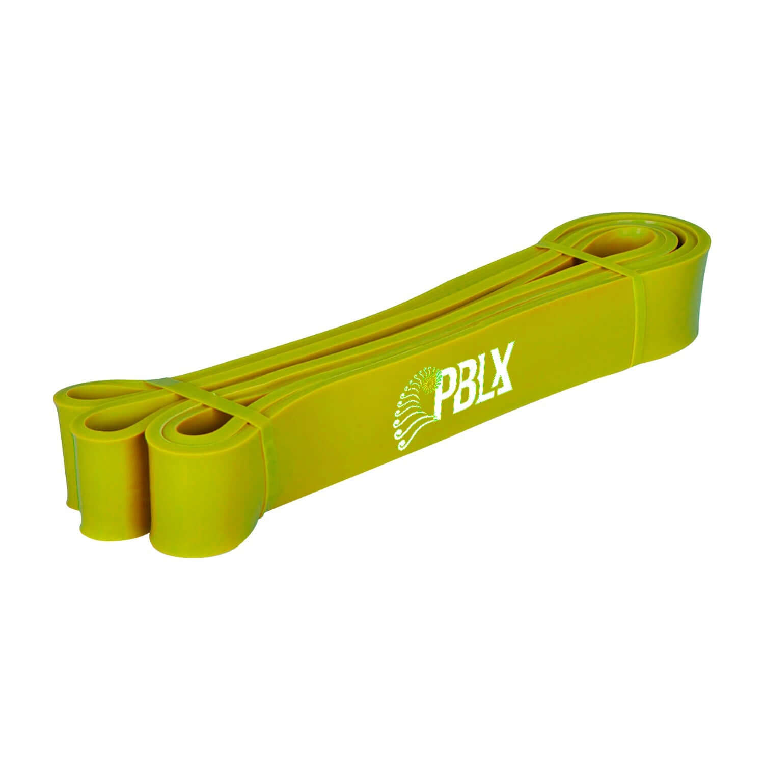 PBLX Resistance Bands in vibrant colors, showcasing their heavy-duty design and 60-80 lbs resistance range, ideal for various workouts.