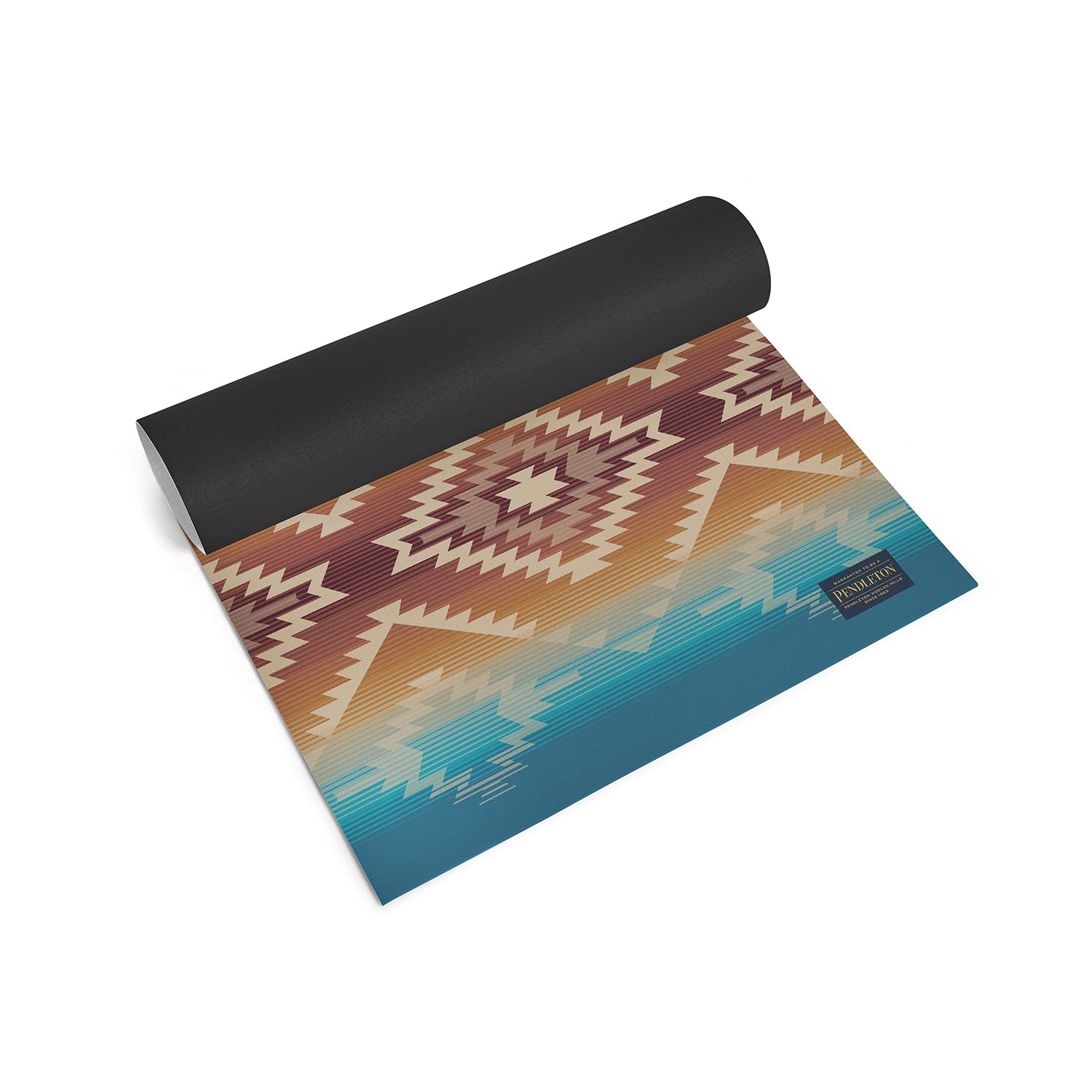 Pendleton x Yune Yoga Mat Pagosa Springs 5mm featuring a textured surface and eco-friendly design, perfect for yoga enthusiasts.