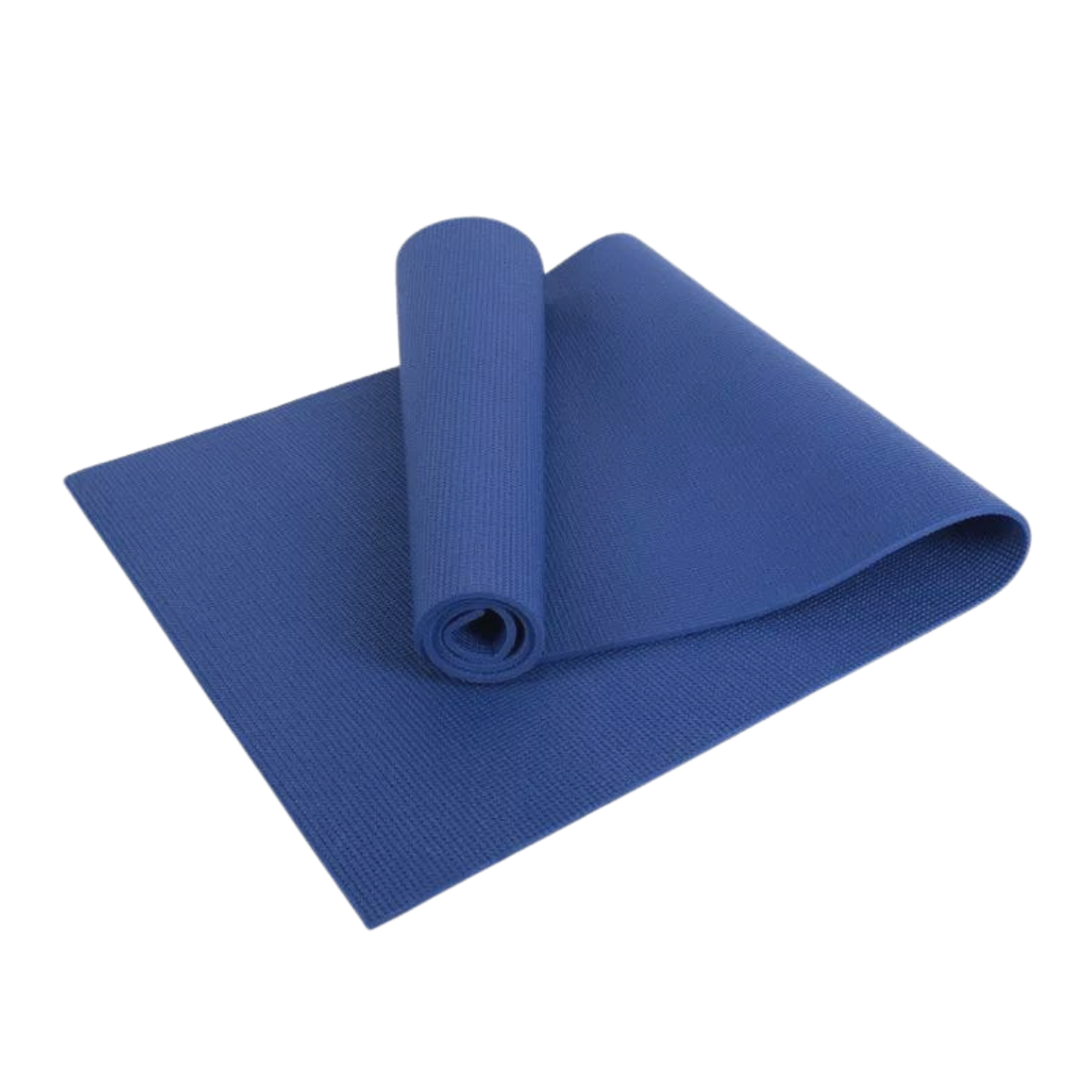 Performance Yoga Mat with Carrying Straps in vibrant colors, showcasing its textured surface and portability features.