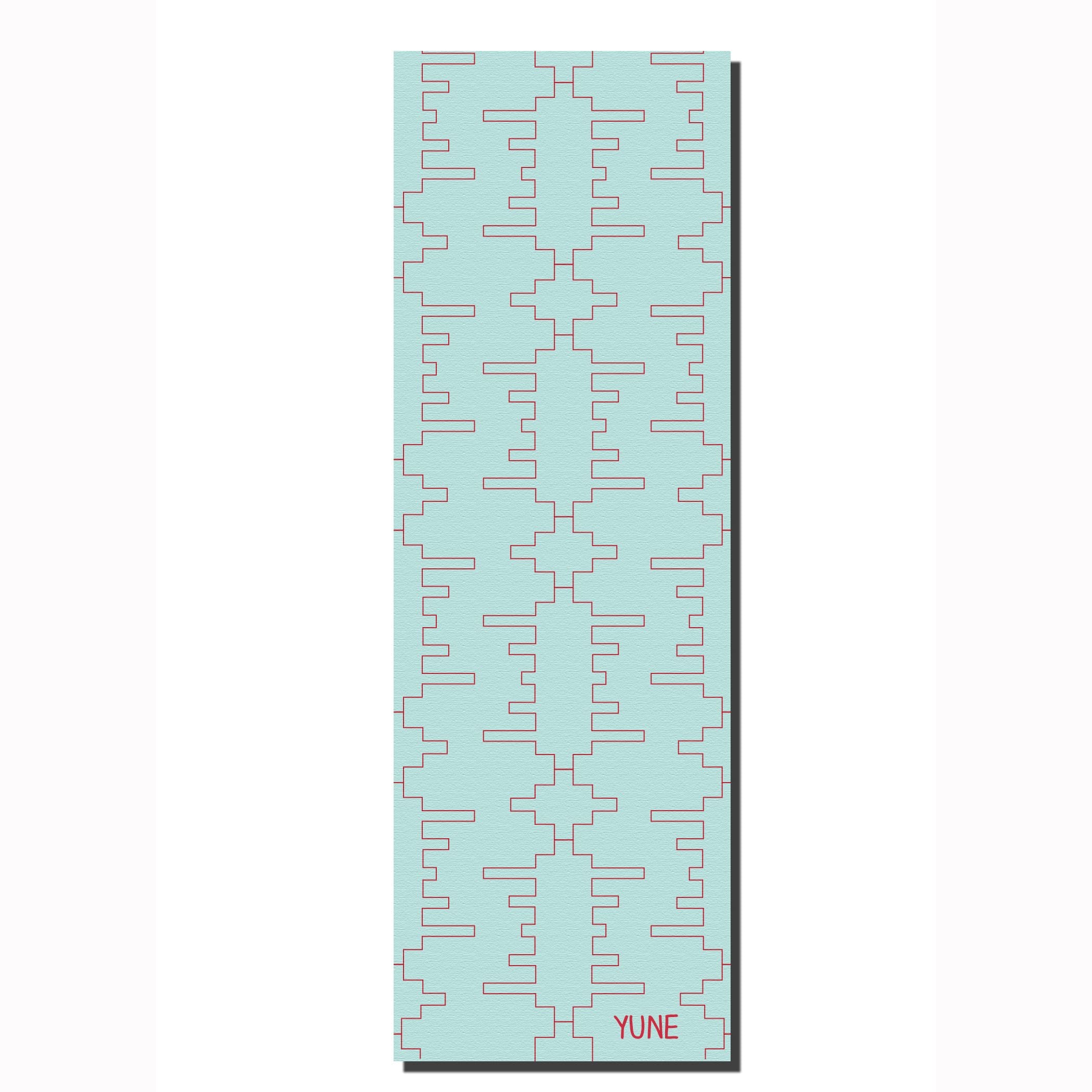 SR38 Trekk Travel Yoga Mat in vibrant colors, showcasing its textured surface and lightweight design, perfect for travel and yoga practice.