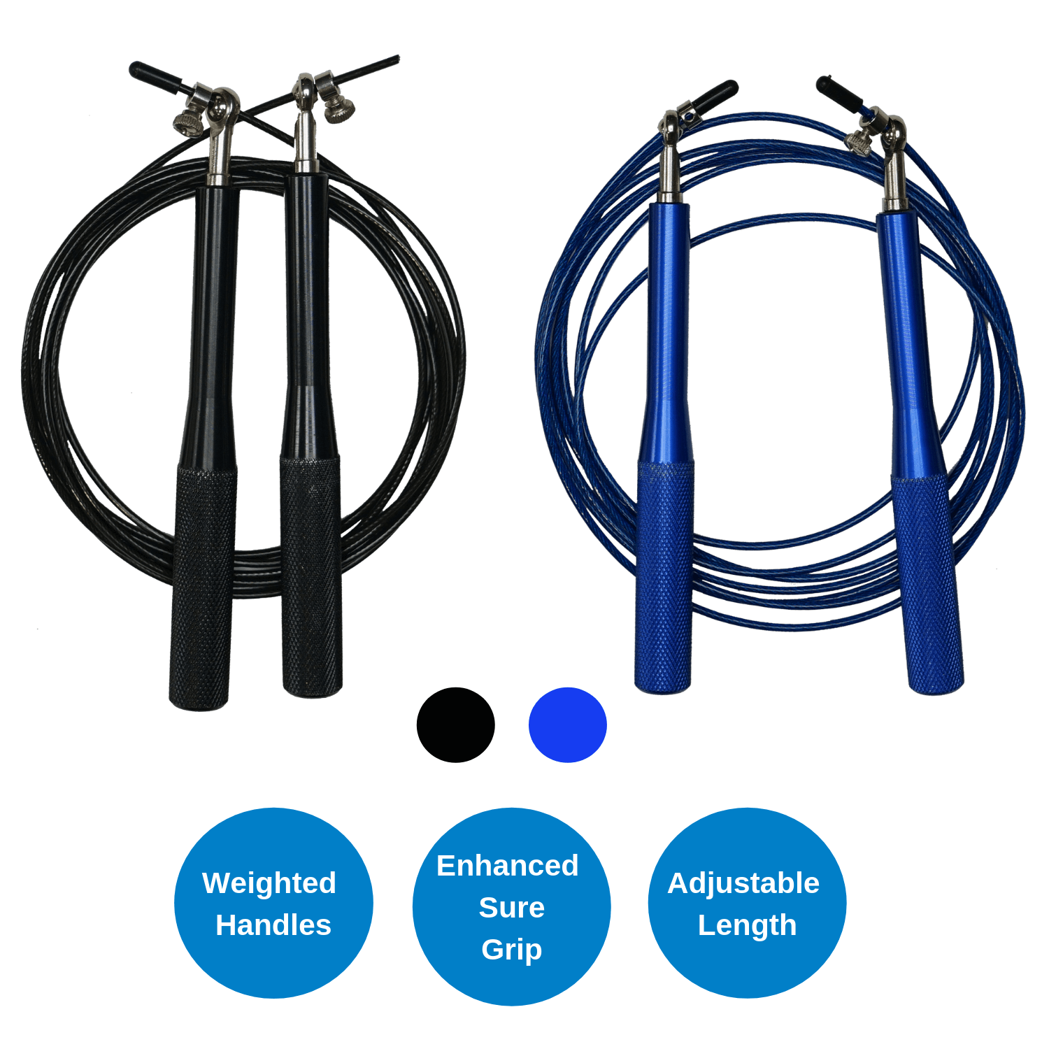 Strength & Stability Home Fitness Cardio Bundle including resistance bands, weighted jump rope, and gliders for versatile workouts.