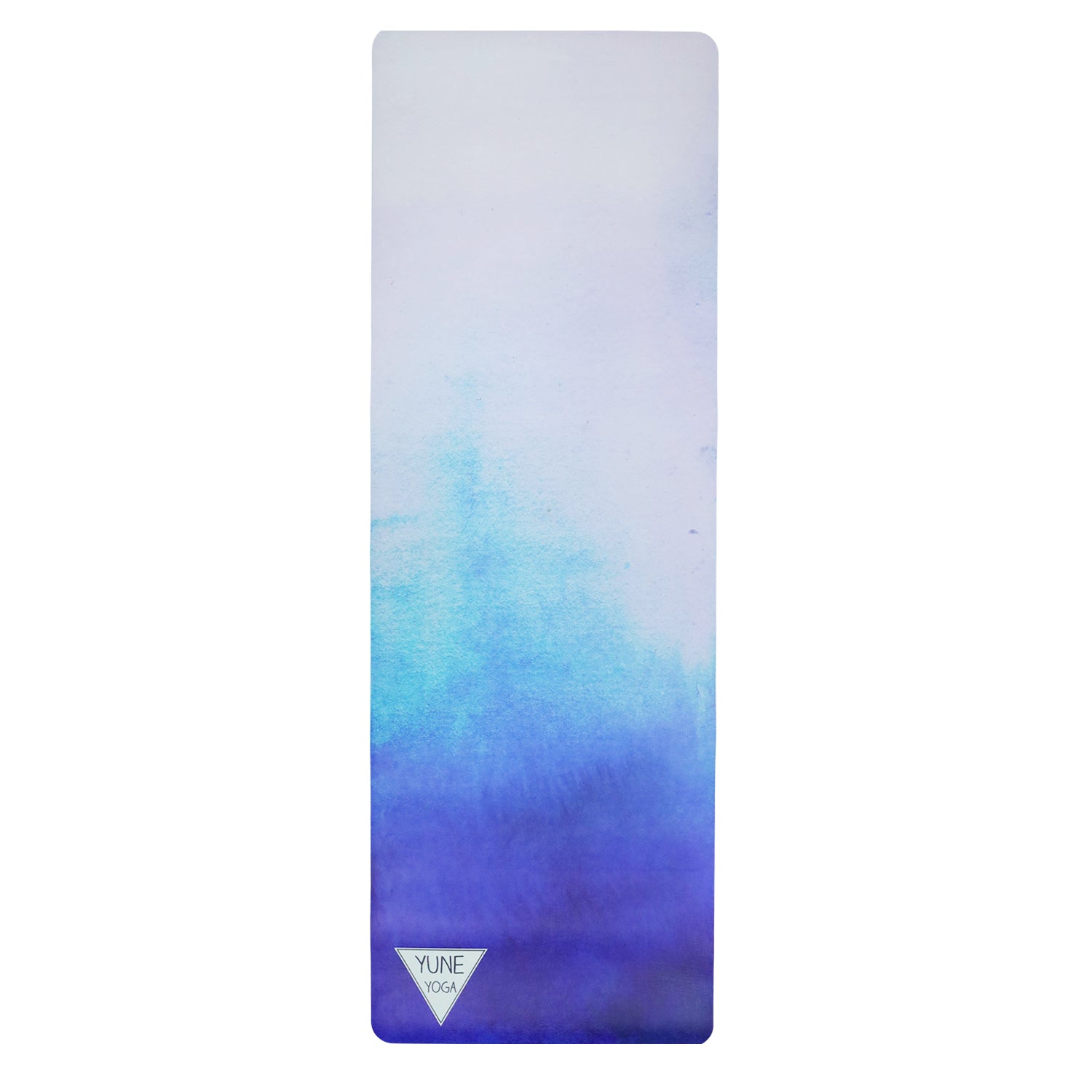 Yune Natural Rubber Yoga Mat Serenity in a serene setting, showcasing its eco-friendly material and non-slip surface.