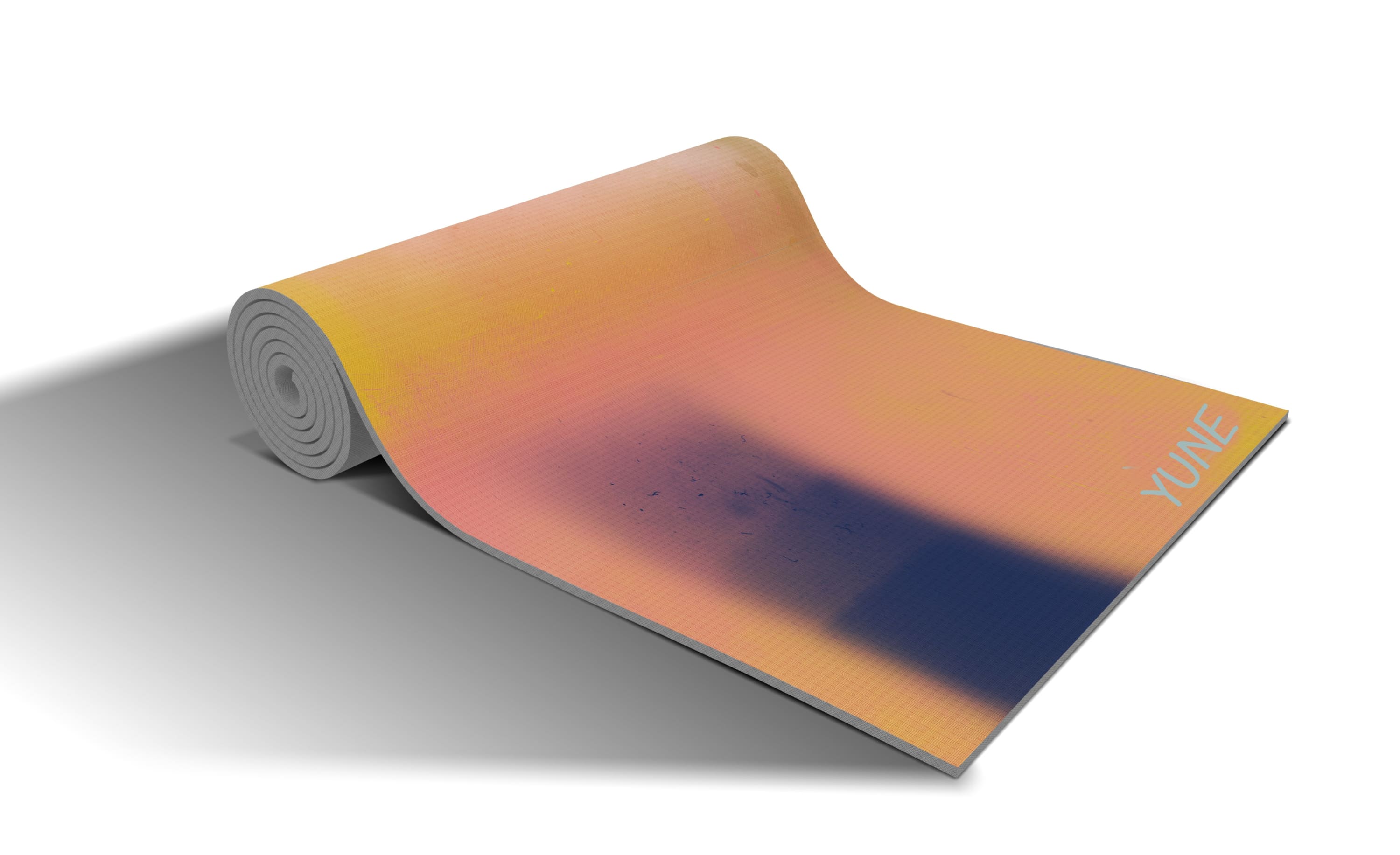 Yune Yoga 6mm PER Yoga Mat Libra showcasing its vibrant design and non-slip texture, perfect for yoga and exercise.